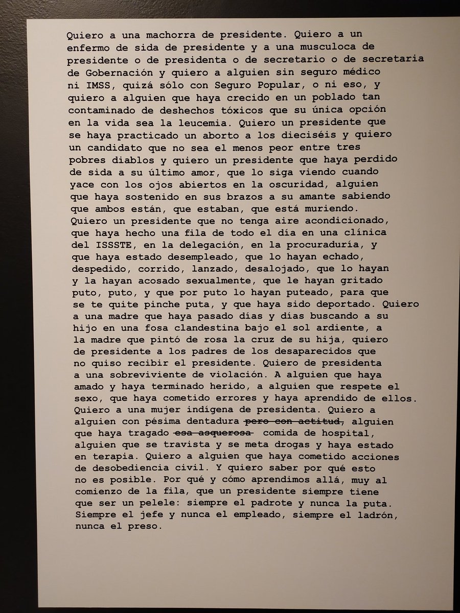 tzek_jorgeik's tweet photo. Aplausos a @museodelchopo por #elementsofvoguemx y este #statement #manifiesto tan poderoso, estrujante y conmovedor https://t.co/UUfL8MnO4a