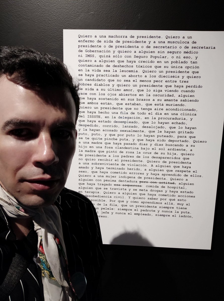 tzek_jorgeik's tweet photo. Aplausos a @museodelchopo por #elementsofvoguemx y este #statement #manifiesto tan poderoso, estrujante y conmovedor https://t.co/UUfL8MnO4a