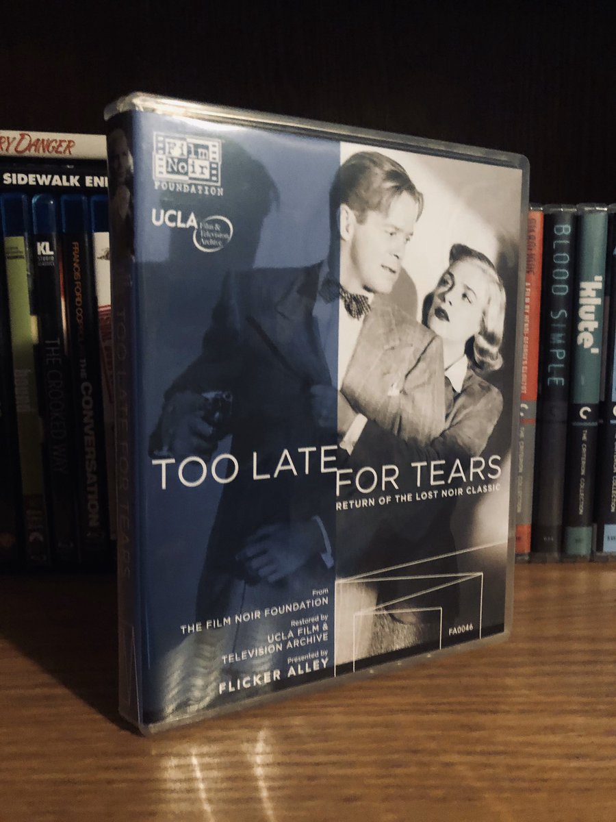 Cry_Danger's tweet photo. Watching: Too Late For Tears (1949)
#filmnoir #flickeralley #filmnoirfoundation https://t.co/J2sPqDU8SJ