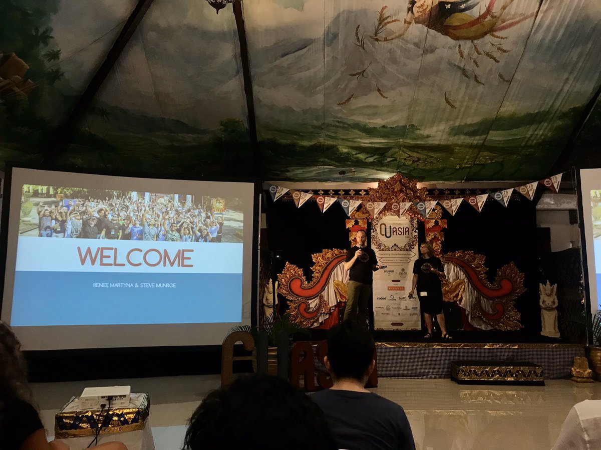 irene_manzini's tweet photo. Let’s kick off the #CUAsia in #Bali that will run from today for three days. Thank you @CowoLibrary for the invite! https://t.co/mg1xSfXiwY