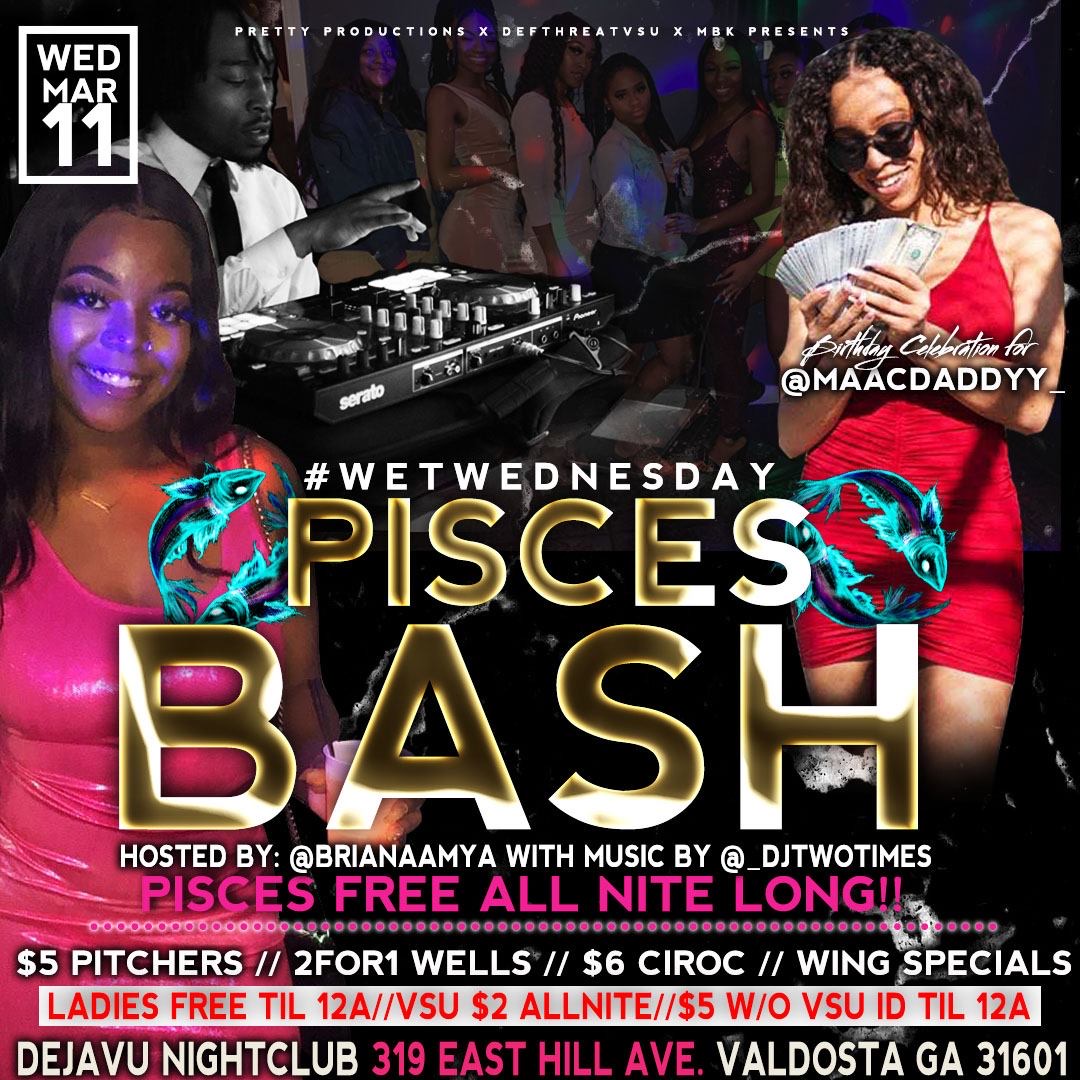 PrettyProd's tweet photo. LITUATION โ๏ธ๐
VSU $2 ALL NITE w/ ID โผ๏ธ
ITS CHEAPER TO PAY ATTENTION FOLKS ๐ฃ
#PiscesBash
@MBK_PROMO @DefThreatVSU_ https://t.co/62cBMTHH5d
