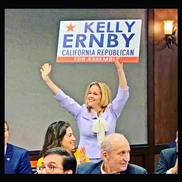 KellyErnby's tweet photo. “I ran a hard fought race for State Assembly and the OCGOP Central Committee because I want to bring back conservative values in California.  I am pleased to have been elected to serve on the OCGOP Central Committee, where I plan to work to help rebuild the Republican Party. ... https://t.co/3Qoztj4cki