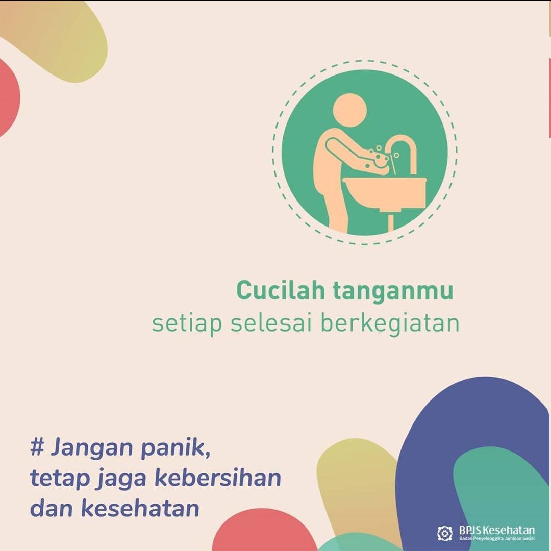ElninoZaldi's tweet photo. Sudah banyak beredar tips mencegah Covid-19, tapi bagi kalian yg males baca, boleh dicek infografis menarik ini dari @BPJSKesehatanRI 
#BPJSedukasicorona
Part I https://t.co/T1Ylf2rkub