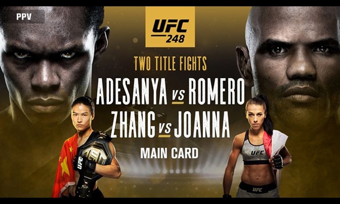 RustysPub's tweet photo. UFC 248 this Saturday featuring Two Title Fights! https://t.co/EQZaMowB3B