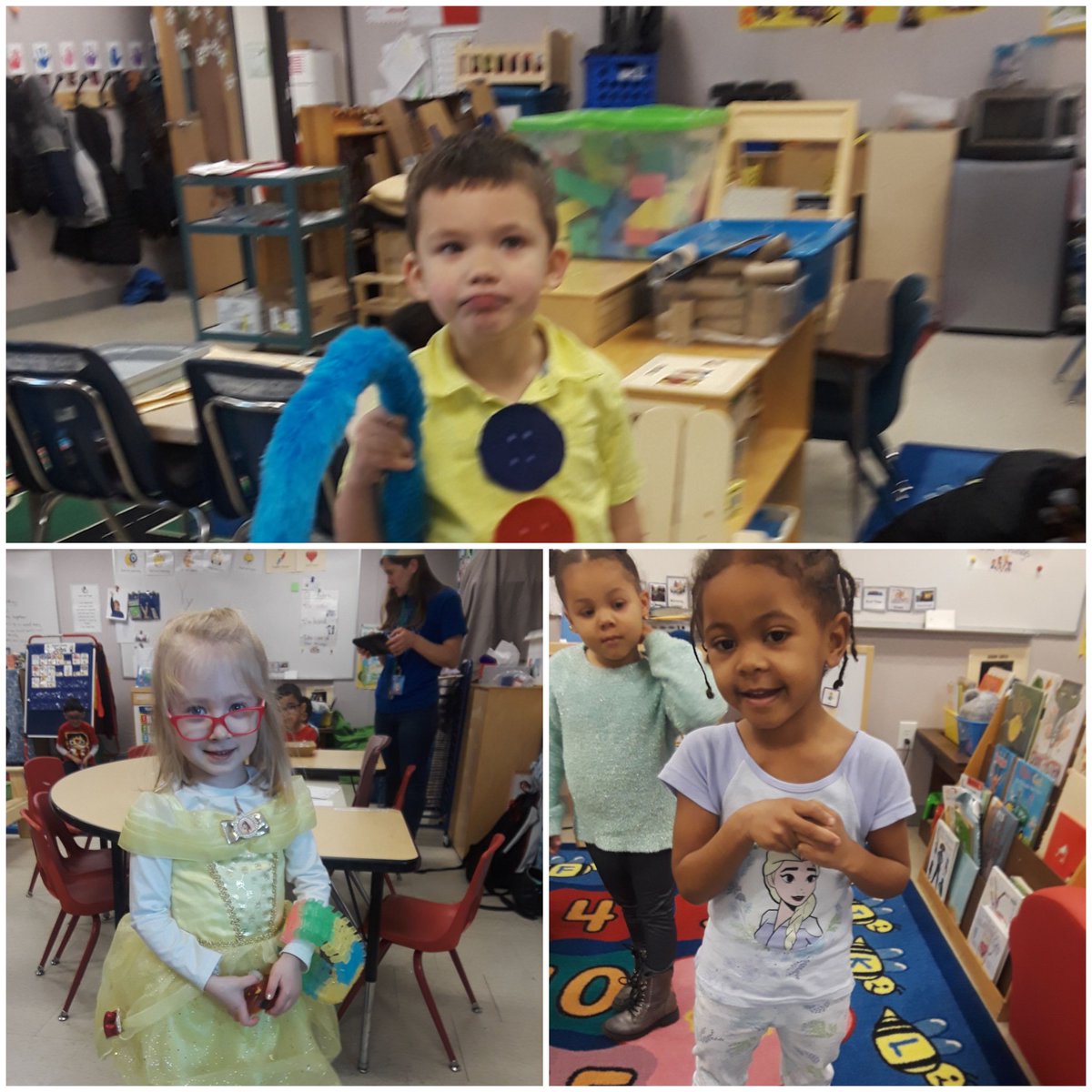 FrancesPreK's tweet photo. Character Day was a busy day for the littlest RAMS @ReamsElemAP we had a guest speaker talk about buildings, read Green Eggs and Ham and then tried them and we met our RAM buddies on the boardwalk to read together. #somuchfun https://t.co/tNejEV4ZiB