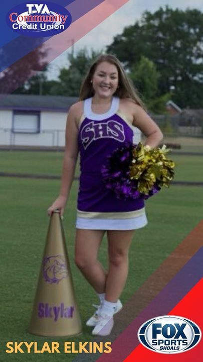 FoxSportsShoals's tweet photo. The TVA Community Credit Union Female Scholar Athlete of the Week is Skylar Elkins from Sheffield High School. Her GPA is 3.88 https://t.co/wdu7ZS3NuH