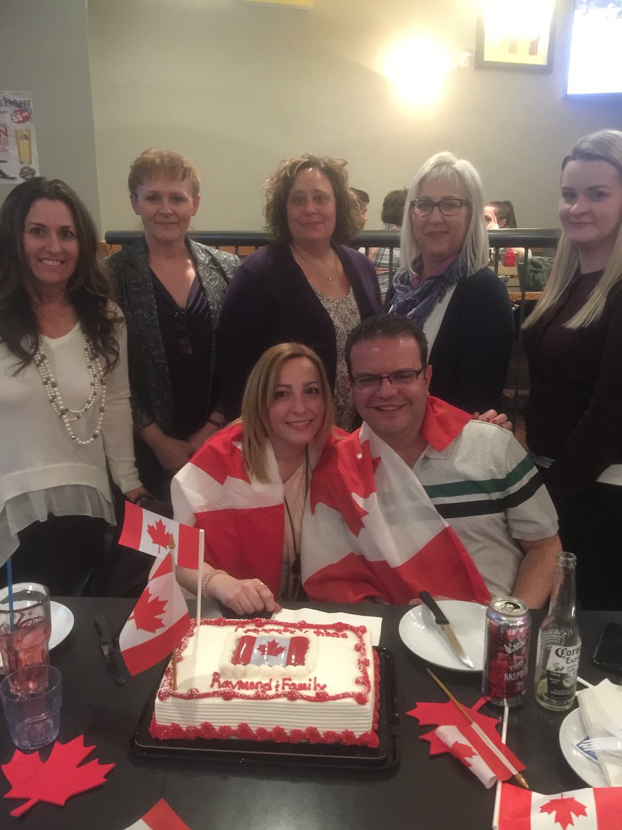 Congrats Raymond &amp; Yvonne! Canadian citizens at last after a long journey. Most take this privilege for granted. ⁦<a href="/RussAnderson99/">RussAnderson</a>⁩ #ohcanada 🇨🇦