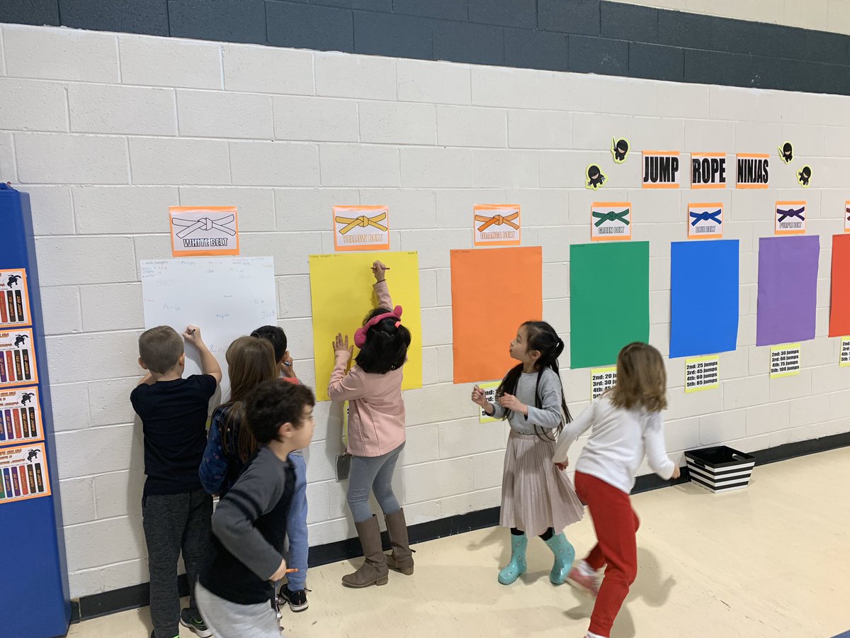 CoachSamplesMES's tweet image. A BIG thank you to @pe4everykid for providing the resources to an activity that lights a serious 🔥 within my students when it comes to jump roping! These kiddos persevered and showed some serious growth this week! Couldn’t be more proud! ❤️