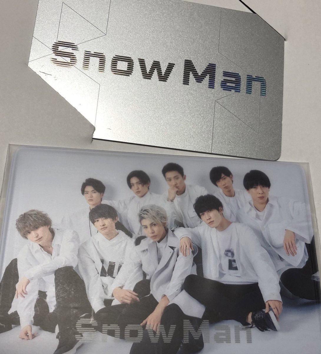 Snow Man 会員証