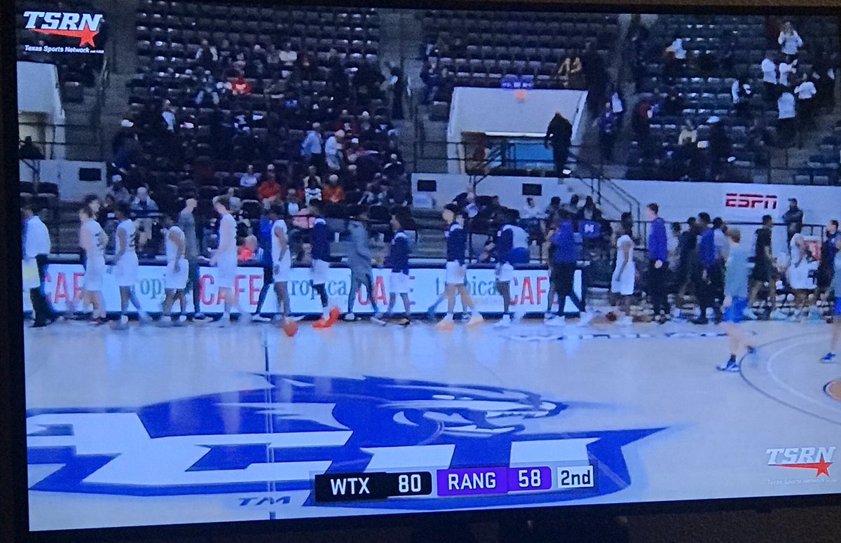 Huge congrats to <a href="/WTCBasketball/">Western Texas College Basketball</a> <a href="/CoachCooper_/">Kyle Cooper</a> <a href="/Coach__Hardy/">Matt Hardy</a> on the big win against the #1 seed in the Region 5 tourney and #3 team in the nation 💙🏀💚 we are all proud of you!