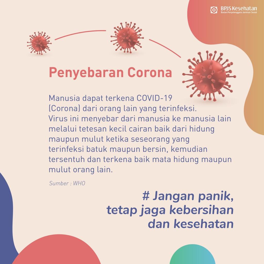 Lydia_ireine's tweet photo. Jangan panik ya guys 

#BPJSEdukasiCorona https://t.co/SOS6z7AXXt