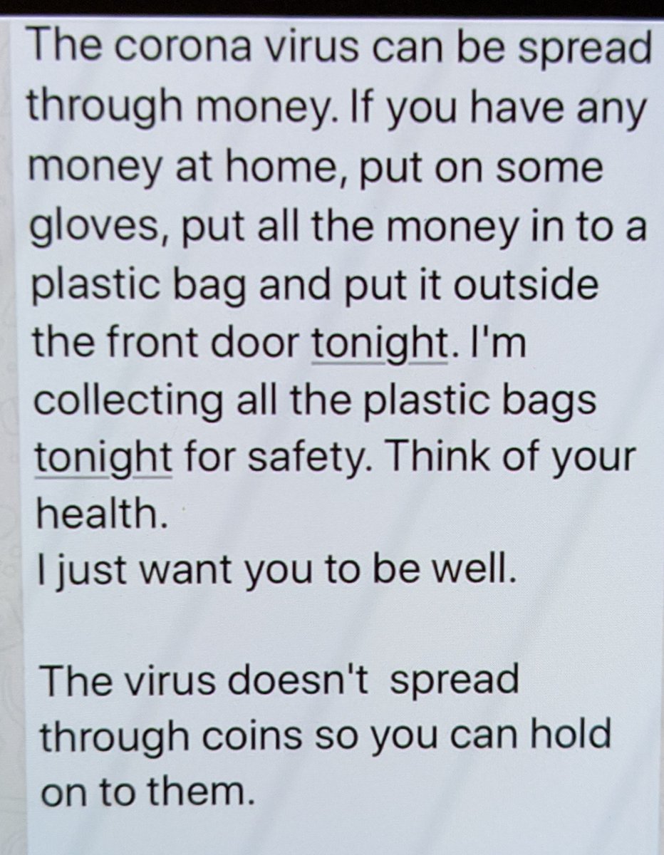 GannJourneyman's tweet photo. Because I love y'all. #Coronvirus https://t.co/IkOM1EX8Eg