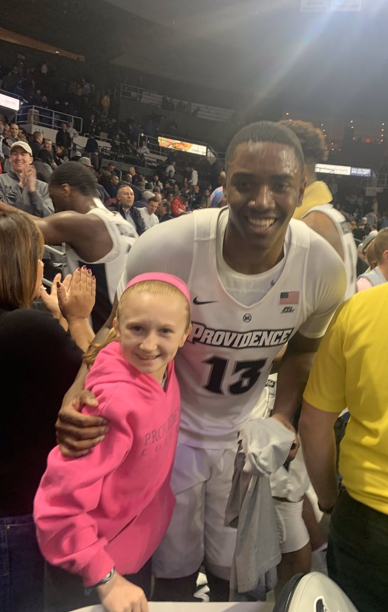 CaraC727's tweet photo. A huge win AND meeting your favorite player=a fantastic night in Friartown🌟🏀🌟
Thank you, Kalif! Go Friars!
@youngkalif13 https://t.co/xKrIHu0LEC