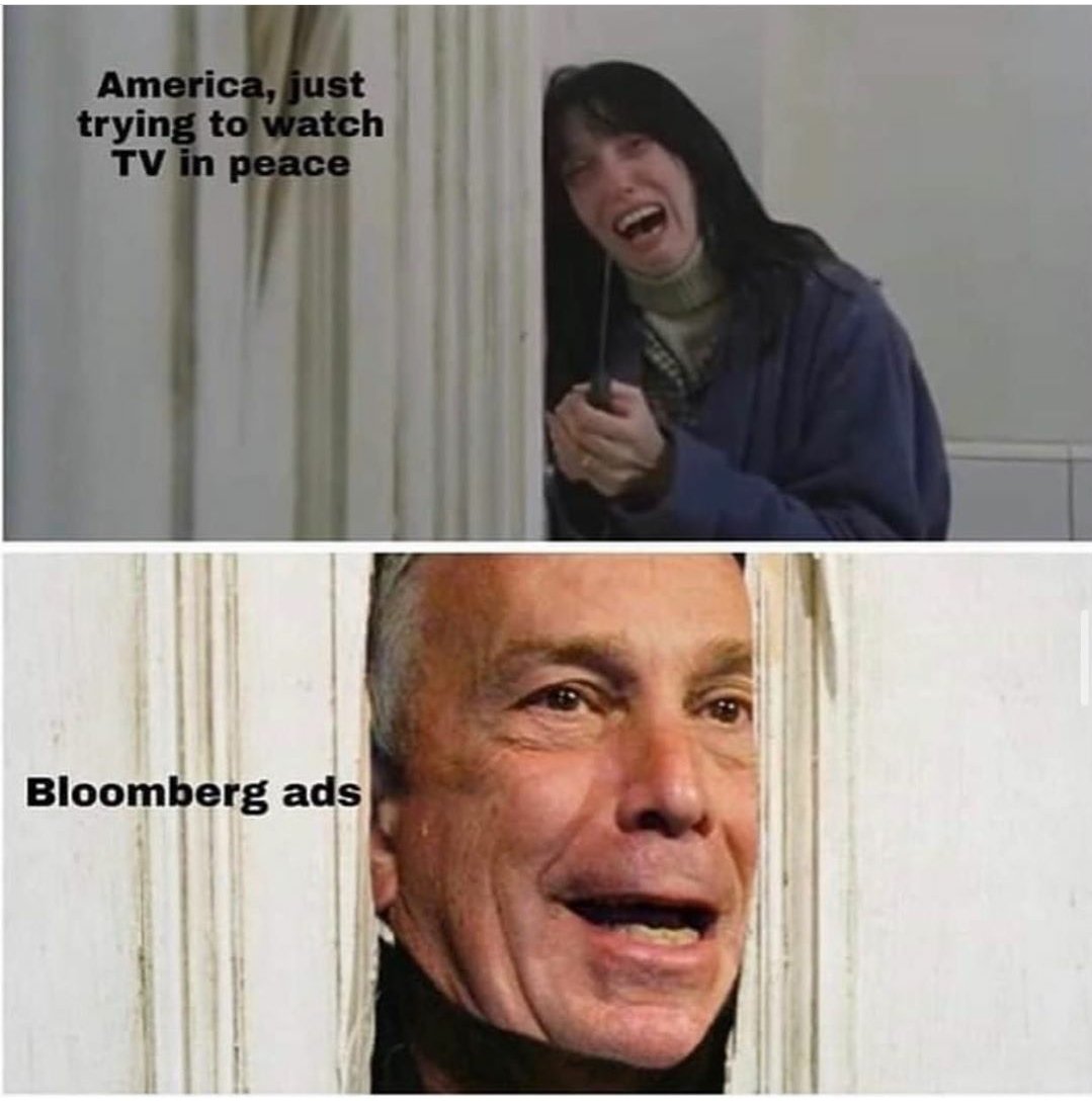 AllThatIsLeftD's tweet photo. At least that nightmare is over.
#BloombergOut #theHorror https://t.co/jNRORGXpyd
