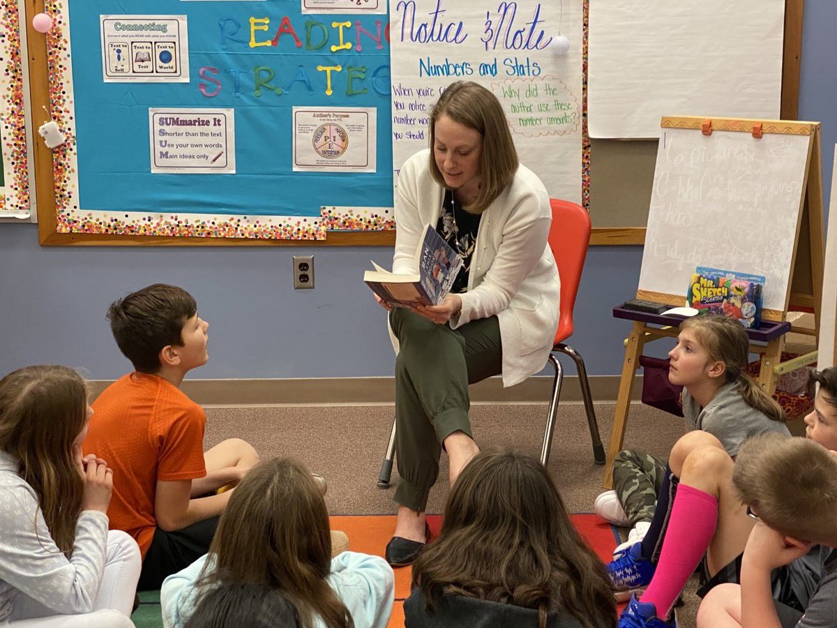 saundkay's tweet photo. @CourtneyLeard Thank you so much for being a guest reader today!!! They couldn’t wait to tell me about the book and.... how it was left in a cliff hanger!!!! The can’t wait to read more!! @readacrossamerica #gberocketeers https://t.co/HqZ2OVFoDZ