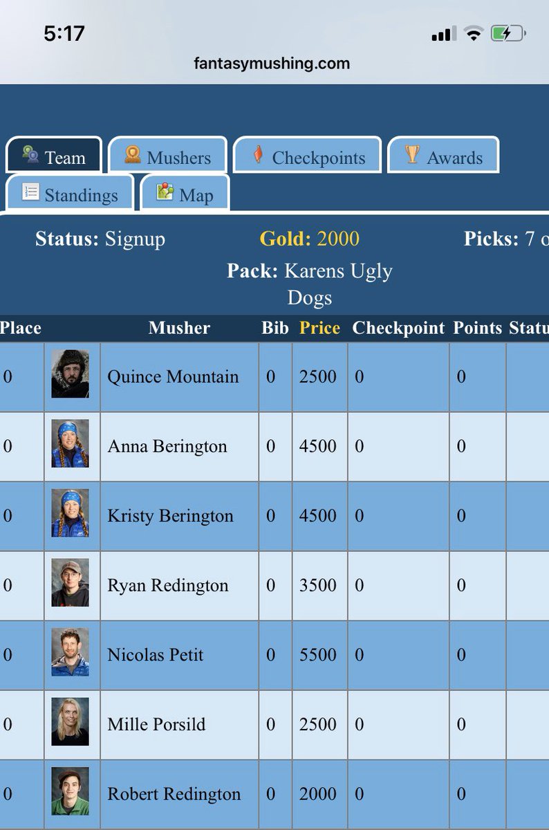 missmarjiec's tweet photo. Iditarod #FantasyMushing team set ๐. #Qditarod https://t.co/hJEFTuPYoa