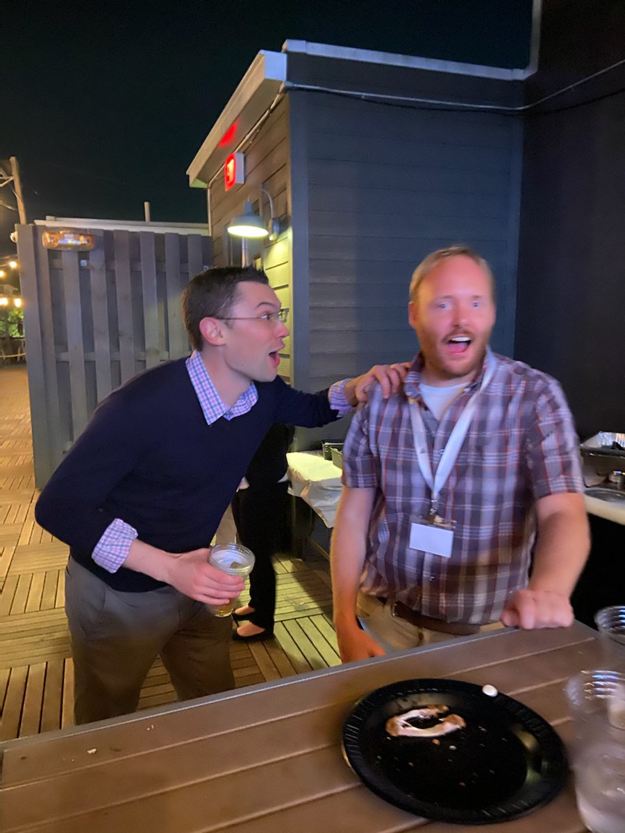 GustafsonLab's tweet photo. We'll leave this here. Apparently Professor @jtop161 from the @Topczewskilab had a lot of excitement bubbling in him! π€£ hanging out @FloHetConf #FloHet2020. https://t.co/HDzbWxed4Z