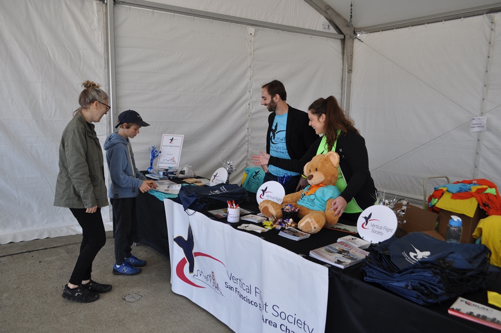 ElectricVTOL's tweet photo. The @goflyprize #FinalFlyOff was a great testament to innovation, ingenuity & passion for vertical flight! In addition, @vtolsociety SF Bay Area Chapter members answered questions, led #STEM activities & got 100s of future engineers & scientists excited about the future of VTOL! https://t.co/wgHtbwRiB7