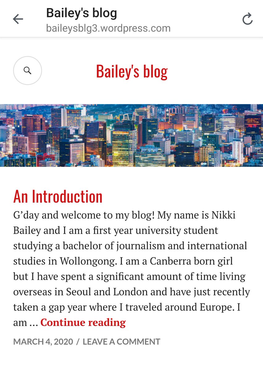 nikki_bails1's tweet photo. Blogs up and running! Go check it out 🤙 #bcm110 #baileysblog https://t.co/pCqGjYvndi