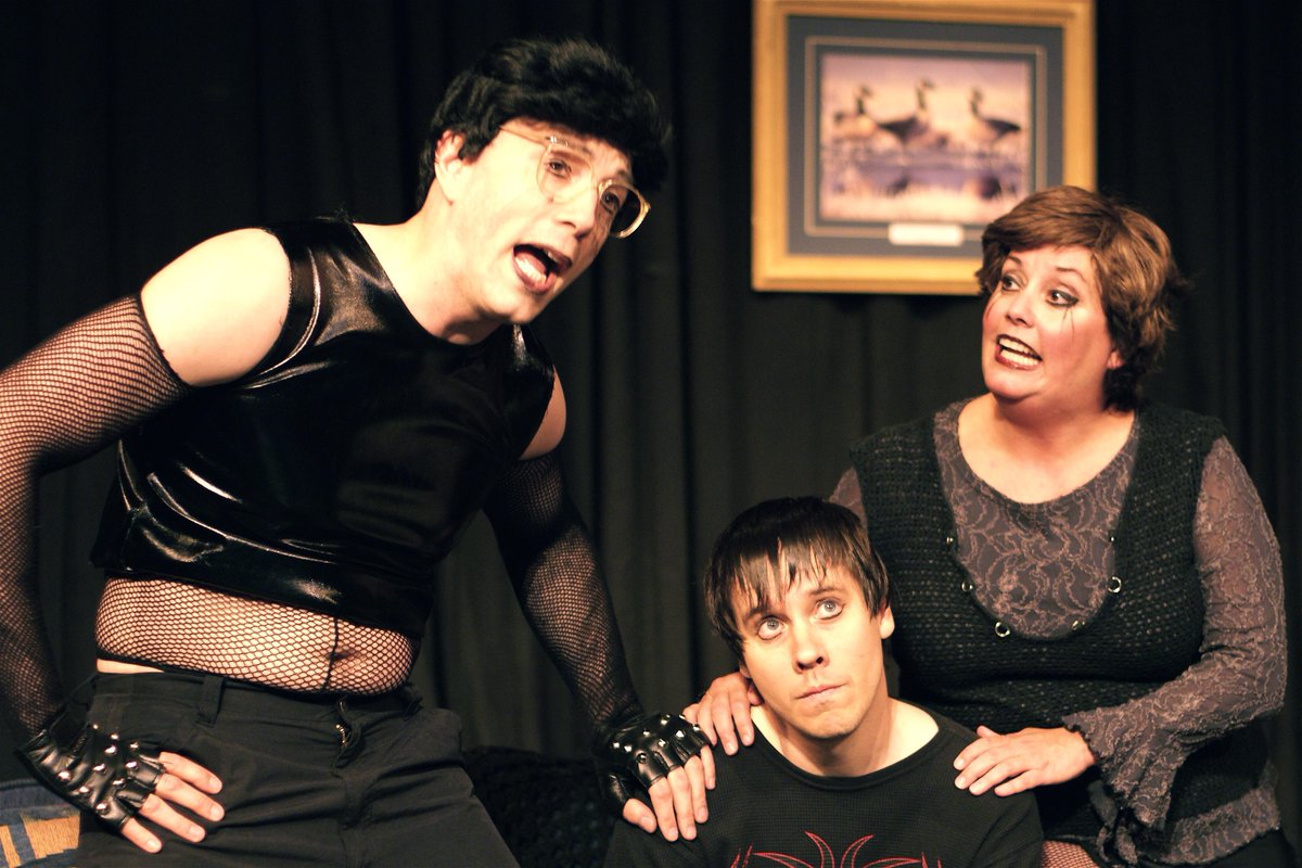 ShadowboxLive's tweet photo. We have a colorful #History though our clothes have stayed black! It wasn’t just a phase, mom! #ShadowboxLive #ArtMakesMarch #WeAreShadowboxLive #ArtMakesCbus #GothPhase https://t.co/7v6B0onDCb