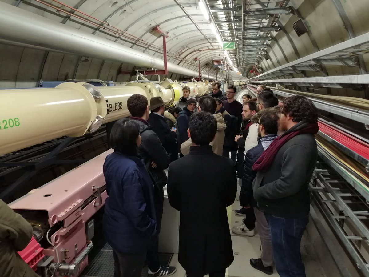 PARTICLEFACE's tweet photo. Down to the tunnel of the #HERA Collider, an afternoon tour at @desy as part of the PREFIT20 School #VBSCAN @PARTICLEFACE @COSTprogramme https://t.co/ynXaS741GU https://t.co/pB8CyiWl6b