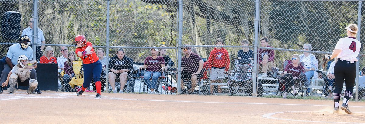 SadersSoftball's tweet photo. Saders Megan Carney @aka_megan_irl  and Anna Burnside @Burnie04Softbal work the batter for those “K’s” “STRIKE Your out!” @MercerUSoftball @MessiahSoftball @WTProTampa @HSSportsFL @miraclesoftball @BobbyHomeTeam https://t.co/maHN7tawmN