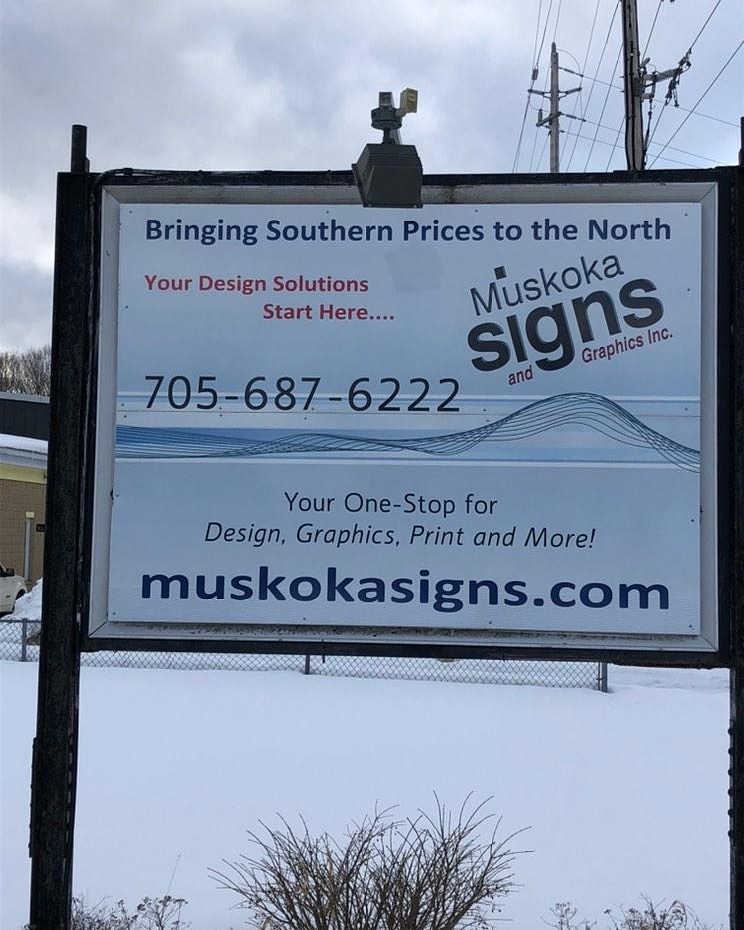A huge thank you to Muskoka Signs &amp; Graphics Inc for their donation of signs in support of our 100 for 100 campaign! They look awesome and we can't wait to show them off at competition!