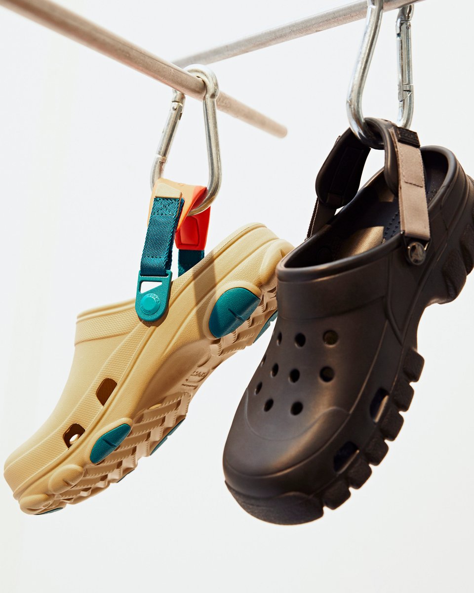 adventure-ready in all terrain @Crocs 