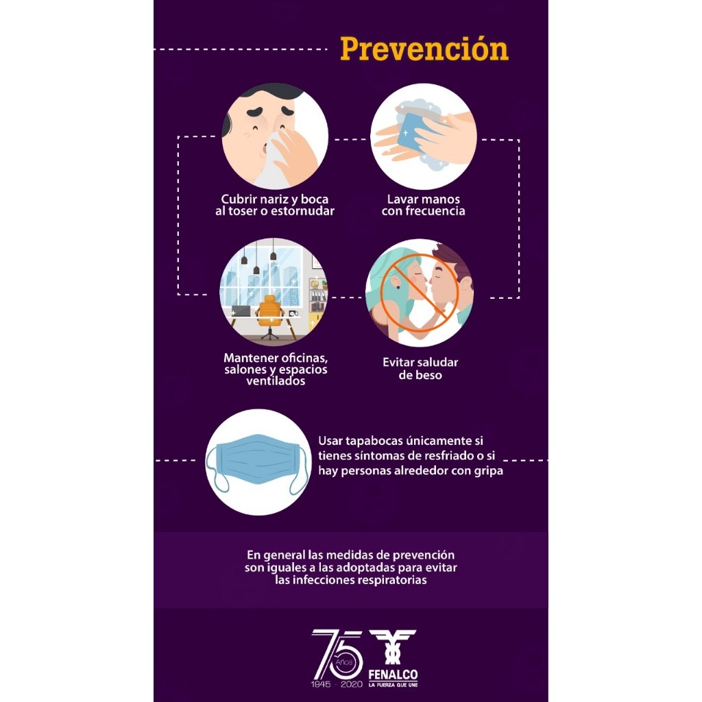 FENALCON's tweet photo. Fenalco Seccional Nariño se une a la campaña de información sobre #coronavirus por que para nosotros es importante mantener la salud y bienestar de nuestros comerciantes, donde la #prevención es esencial. #FENALCONARIÑO https://t.co/gWmCmfqw0E