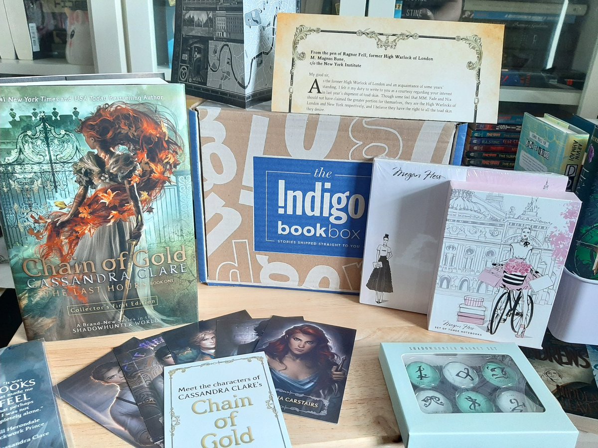 inafieldofbooks's tweet photo. Yay !
#indigobookbox #chainofgold https://t.co/UKQWzlopNC