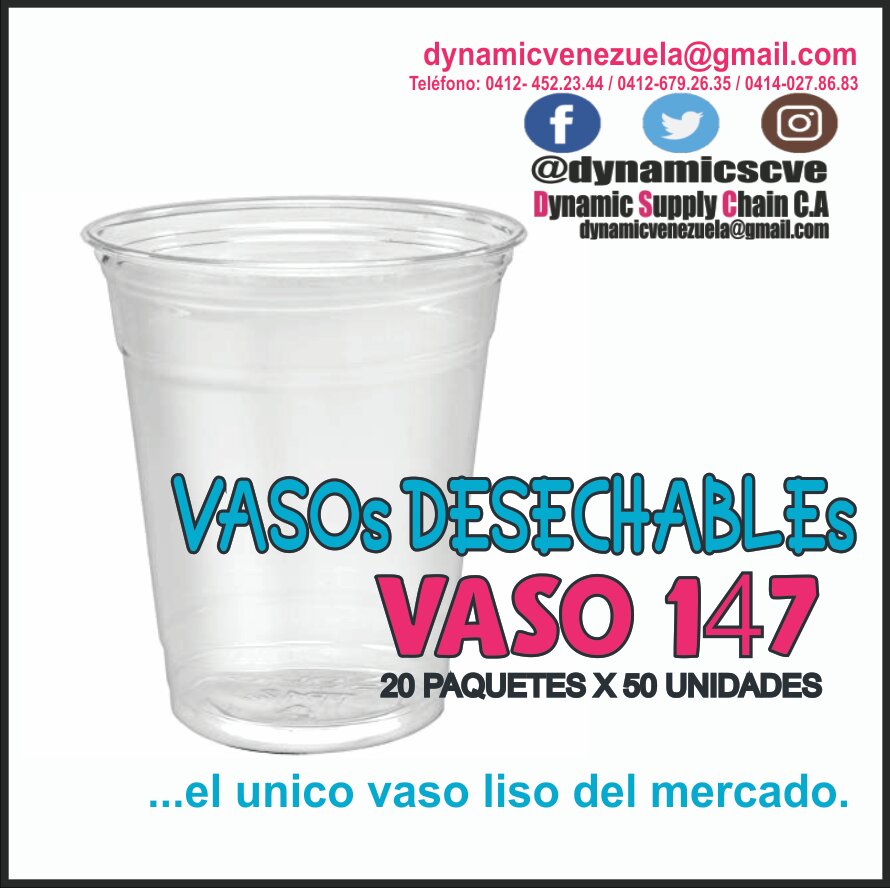 dynamicscve's tweet photo. Tenemos el único vaso Liso y traslúcido del mercado. Hacemos envíos nacionales #Vasos https://t.co/1Da9khu4Xa