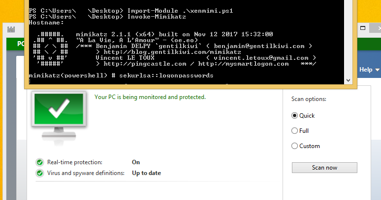 KitPloit's tweet image. Xencrypt - A PowerShell Script Anti-Virus Evasion Tool j.mp/2TrbTCd #AESEncryption #Antivirus #AntiVirusDetection #Crypter #Scan