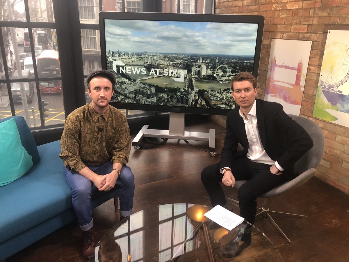 Had a lovely interview with the fab folks <a href="/LondonLive/">London Live</a> in prep for my show @VAULTFestival 17-19 March! Interview should be live in a few days. #VAULTFestival2020  #waterloo #comedy #cabaret