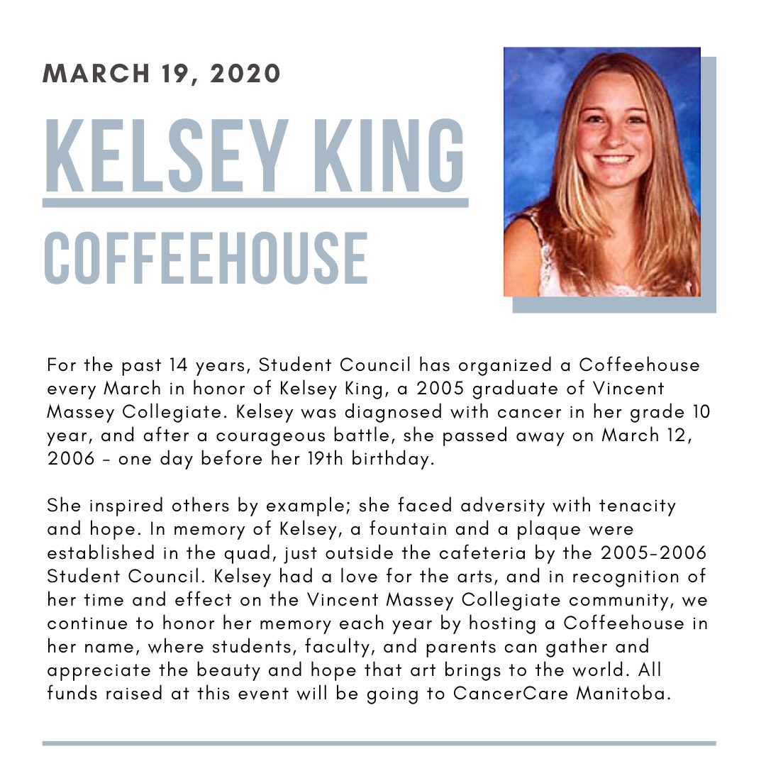 VMCcouncil's tweet photo. Auditions for the Kelsey King Coffeehouse start this Friday at lunch and continue all of next week! Let’s see that student talent https://t.co/nQtHlb5sso