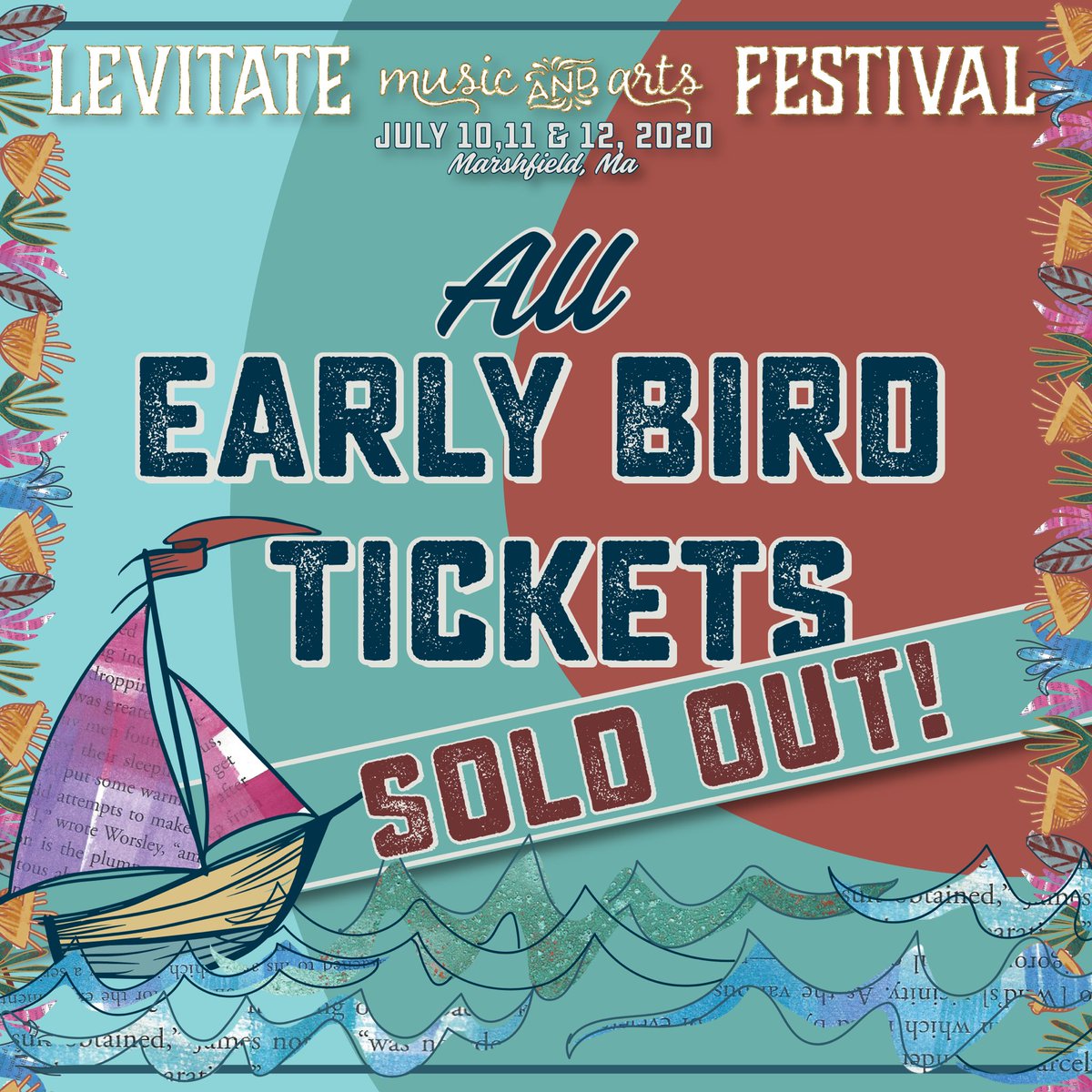 All early bird tickets sold out! #LevitateFest