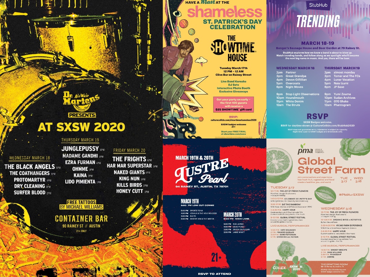 The Show Must Go On! So says the good people at @culturecollide 

And honestly, these #COLLiDEonRainey showcases <a href="/sxsw/">SXSW</a> may be all you need. 

🔥