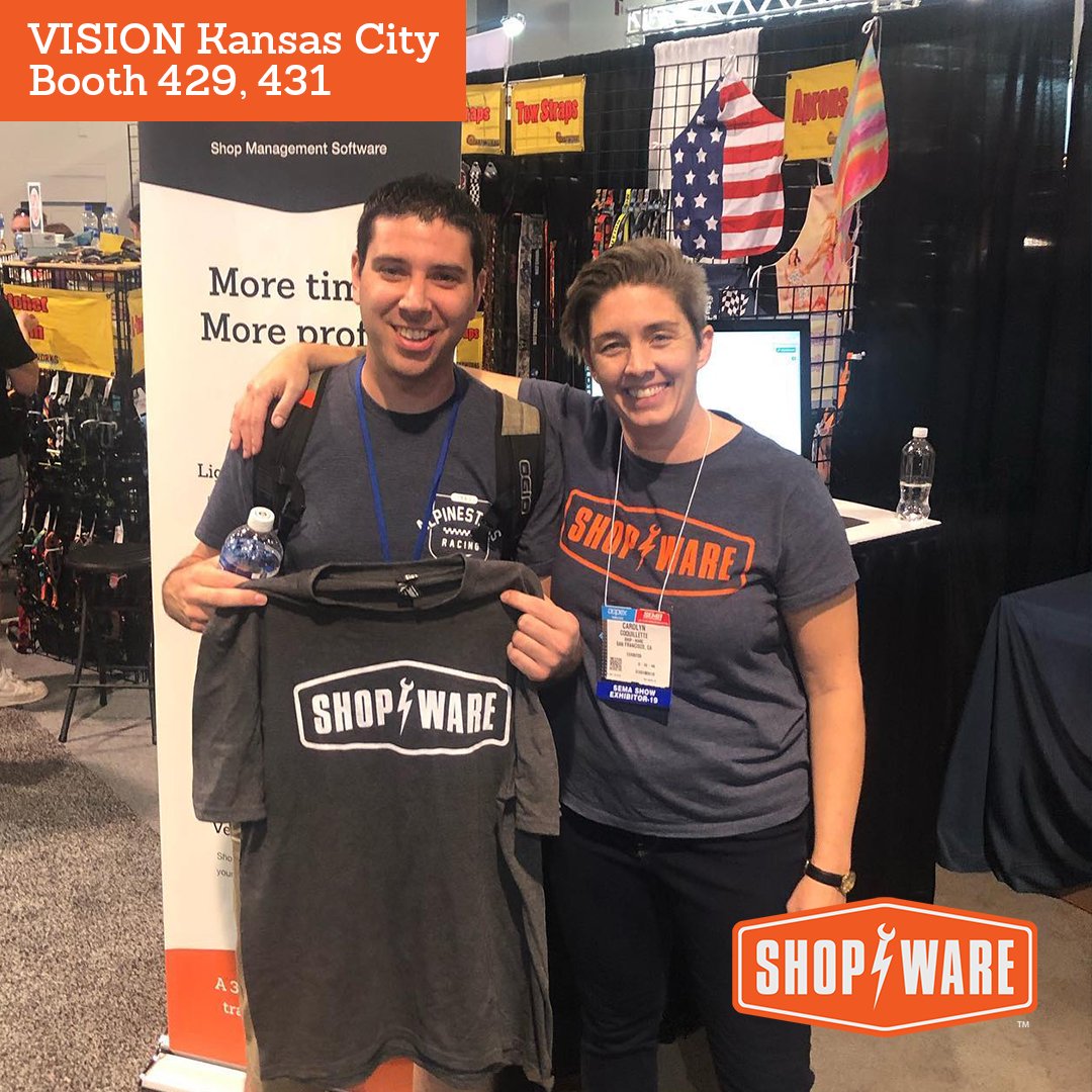 getshopware's tweet photo. If you're headed to @visionkc this weekend, drop by and say hi! We'll be doing live #ShopWare Demos 💻 - hope to see you there! #VisionKC https://t.co/uCpGCePiHW