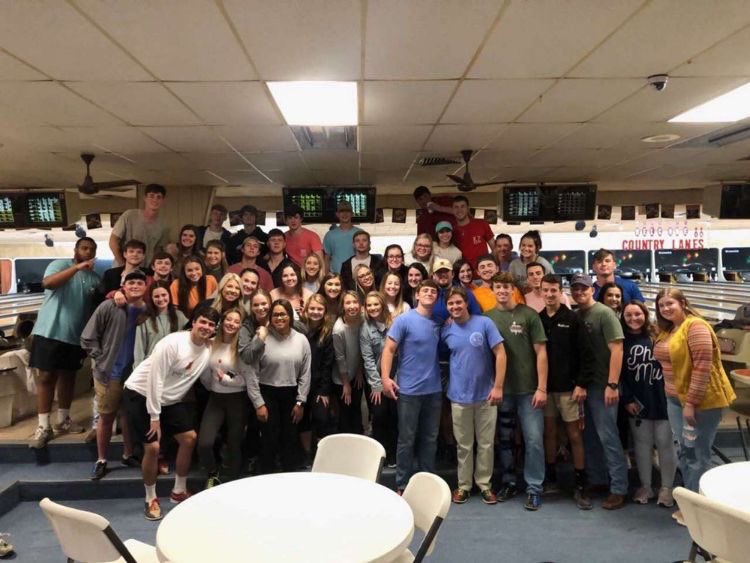 We want to wish a happy Founder’s Day to our lovely and beautiful neighbors <a href="/PhiMuNSU/">Phi Mu / Northwestern State</a> 

Let’s go bowling again!