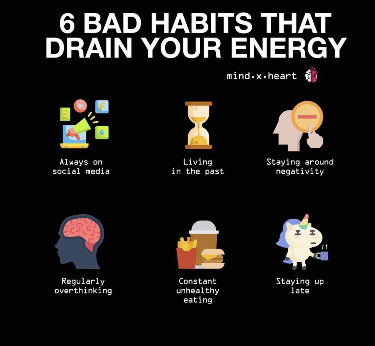 coach_Doyle's tweet photo. Habits that drain your energy...

#IowaEdge https://t.co/tDAI7pWuGR