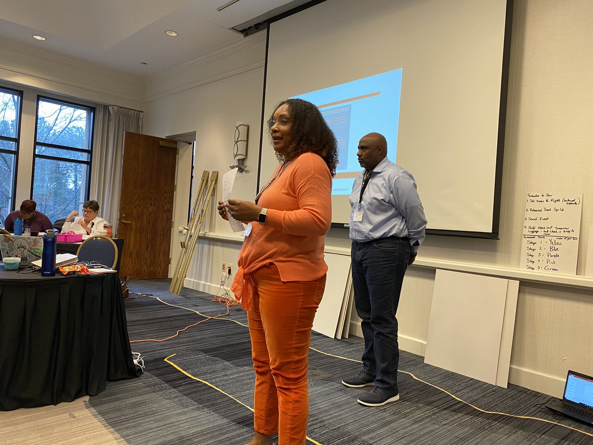 jadaburns16's tweet photo. ADI Train the Trainer Day 3- today we practiced facilitating, did our 3rd lab and left feedback for each other. Plus, look at all the loot I’m bringing home to train TCS teachers and use in my classroom https://t.co/ca3UbAMggZ
