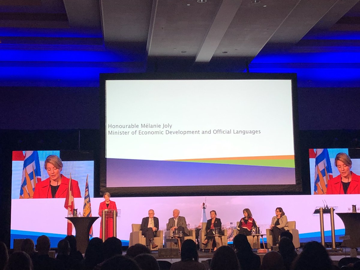 KristyJahnSmith's tweet photo. Kicking off #BCTIC20 with Tourism Minister @melaniejoly https://t.co/igUcIMI5sV