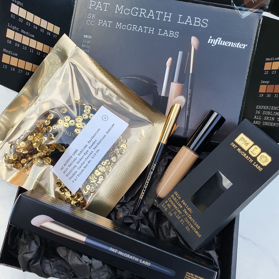 makeupbymelanyy's tweet photo. Super excited to use these #mothertested and approved products!!! #patmcgrath https://t.co/MPz2SGxegY https://t.co/Jhjz2nNnTt