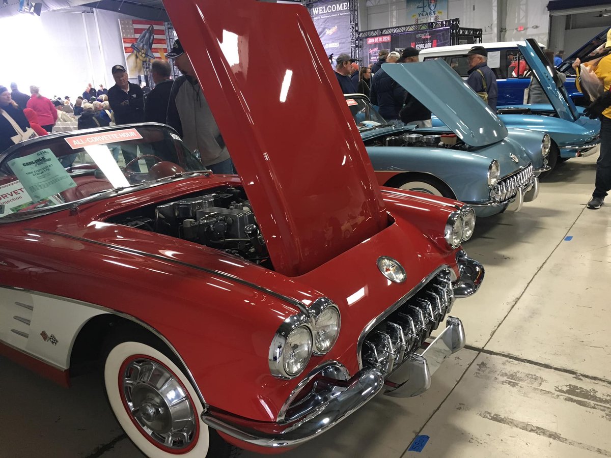 buysellholdpod's tweet photo. The first event of 2020 is in the books for Carlisle Auctions and it was a slam dunk! 4 of the top 5 sales were American-made vehicles!
Read more: https://t.co/sYBT1Ehkba
#sportscar #musclecar #classics #v8 #car #cars #carauction #automotive #automotiveauction #carlisleauctions https://t.co/vfsenn2CLi