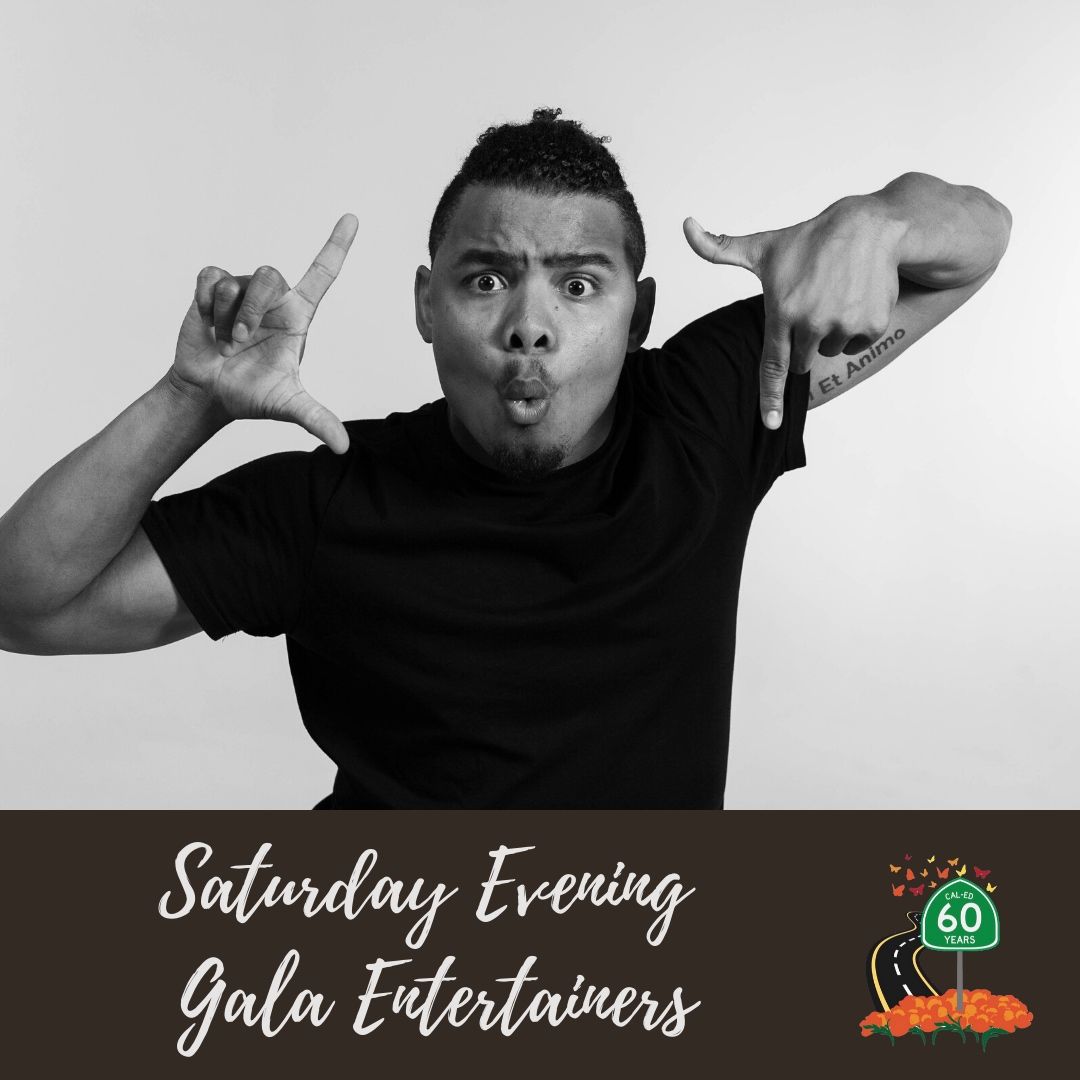 CaledOrg's tweet photo. Featuring Justin Perez, a storyteller and visual performing artist on Saturday night at the gala. You don't want to miss his creative talents of telling stories through ASL! #caled2020 #entertainment #aslstorytelling #aslisart https://t.co/TnedsG4Ucd