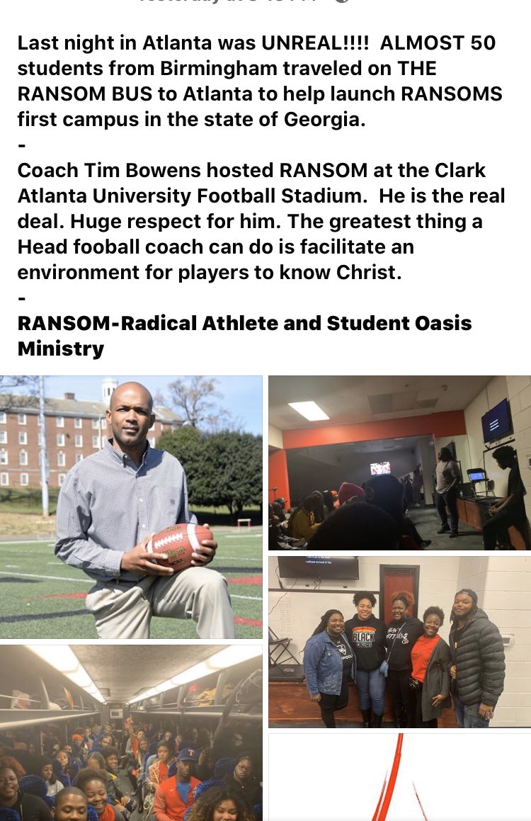 CoachLiles8's tweet image. Shout out 👏🏽👏🏽to big cuzzo @Tim_Bowens for the big things he’s putting together down in Atlanta #Pioneer #PathPaver #LeaderByExample 🙌🏽🙏🏽
