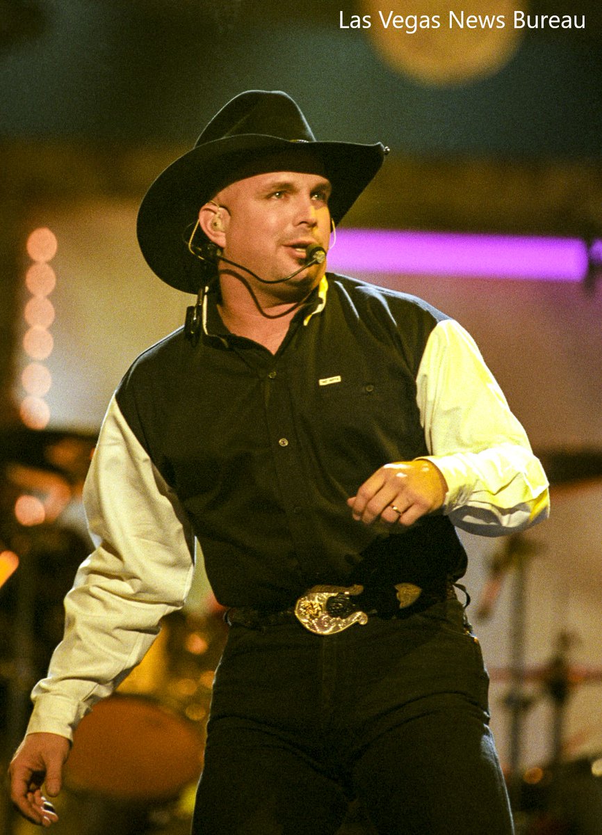 DID YOU HEAR?  <a href="/garthbrooks/">Garth Brooks</a> is coming back to Las Vegas!  This is a picture from when he performed at the <a href="/BBMAs/">Billboard Music Awards</a> inside <a href="/MGMGrand/">MGM Grand Hotel</a> Garden Arena back in 1998. In August he'll take it up a notch when he breaks in <a href="/AllegiantStadm/">Allegiant Stadium</a> with its very first concert! <a href="/LVNewsBureau/">LasVegasNewsBureau</a> #OnlyVegas