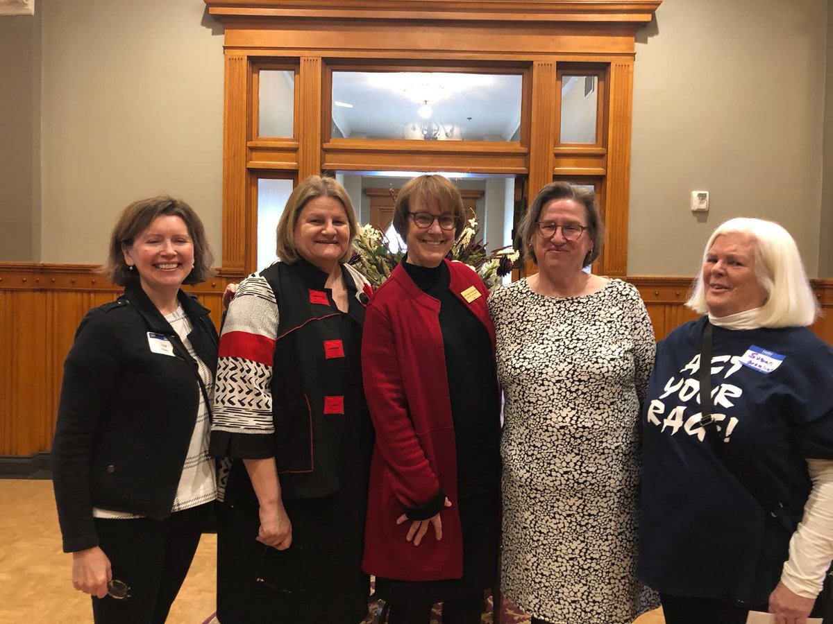 JudgeNeubauer's tweet photo. I was thrilled to attend both the Waukesha and Sheboygan League of Women Voters 100 Year Anniversary Celebrations of Women’s suffrage. We heard about the long and arduous struggles for the right to vote. We need to continue to fight for opportunity for all. https://t.co/LK4d8iLdUh