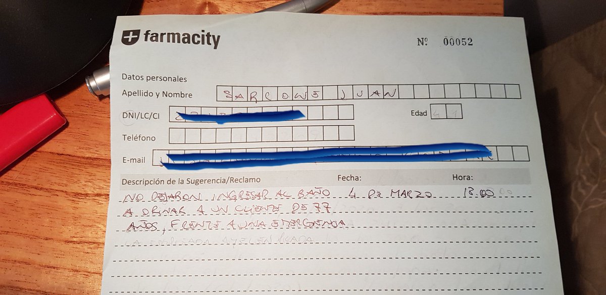 juannotiene's tweet photo. Gracias @Farmacity. Hoy fuimos c/mi papá (77 años, pte oncológico) al local de Gaona y Trellez a comprar un medicamento. Pedimos ir al baño, mi papá tenía muchas urgencia x orinar (x el tratamiento) Nos negaron el acceso por "política de la empresa". Se orinó en la puerta. https://t.co/XAoAT24pOQ