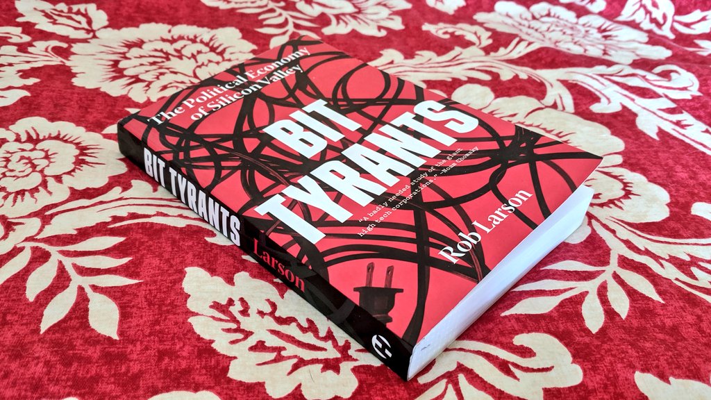 CODE_CWA's tweet photo. The CODE-CWA organizing team has been studying @IronicProfessor's Bit Tyrants on the political economy of Silicon Valley.

Be sure to grab the book and if you are in Seattle join us in seeing him speak at @THSEA March 9th at 7:30pm!
https://t.co/Y7cLvaoDx5 https://t.co/e5InwhDnbu