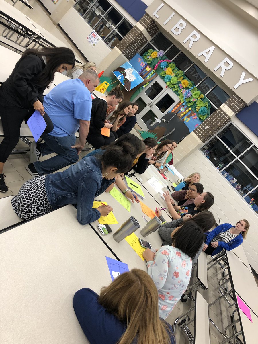 erin_mathe's tweet photo. Something EPIC happening @BradleyCISD Sped and Gen Ed staff came together today to present about how to best support ALL students. #allmeansall #teacherleaders #collaborationdream https://t.co/d94z5FONuw